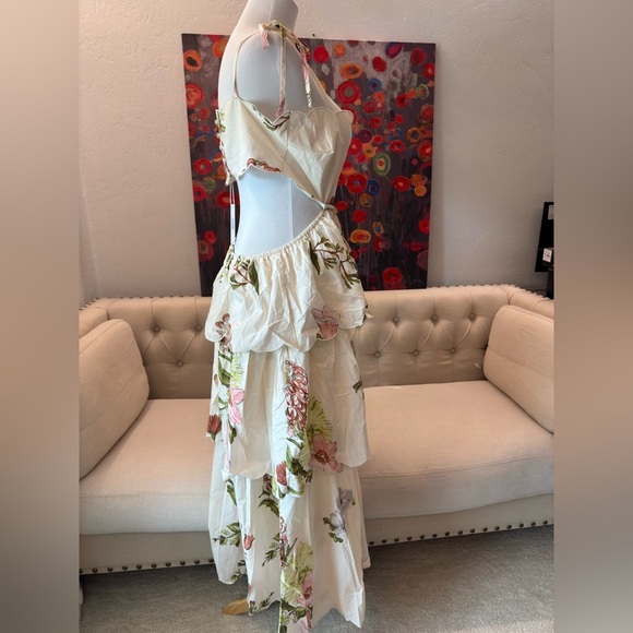 NWT Petal & Pup ADELAIDE MAXI DRESS - NATIVE FLORA XL - Picture 12 of 14